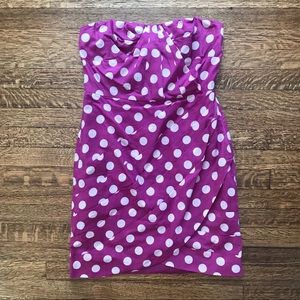 Anthro Leifsdottir Polka Dot Dress